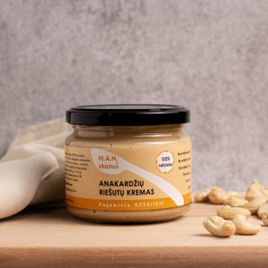 Anakardžių riešutų kremas 300 g