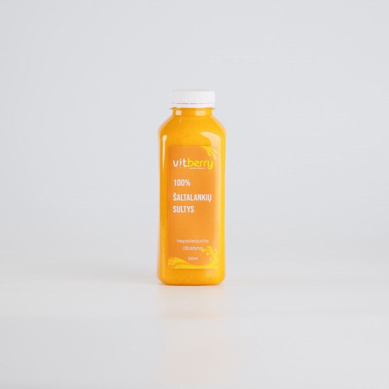 Šaltalankių nepasterizuotos sultys 500 ml