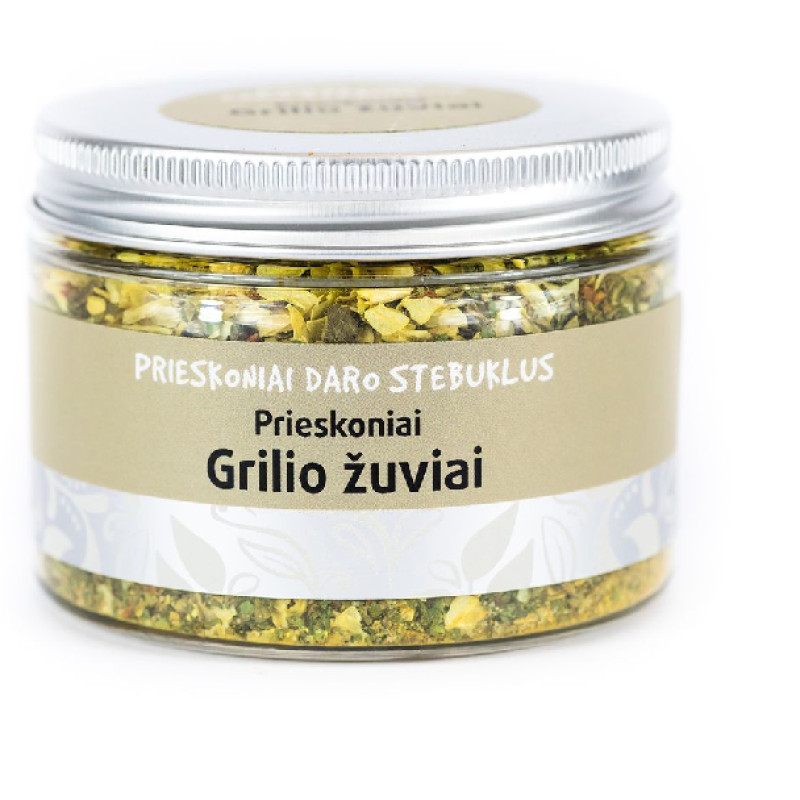 Prieskoniai grilio žuviai