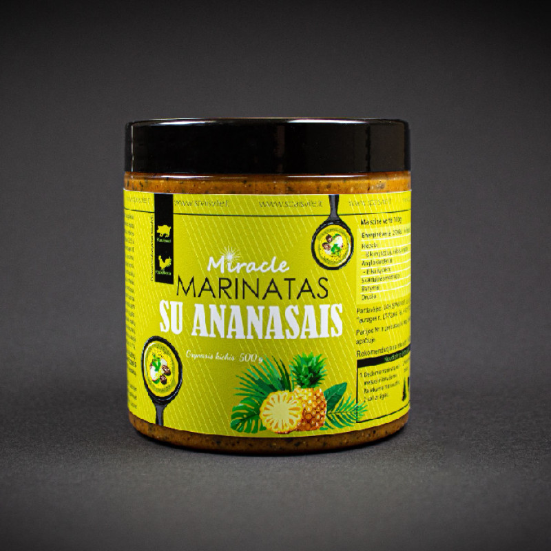 Miracle su Ananasais Marinatas
