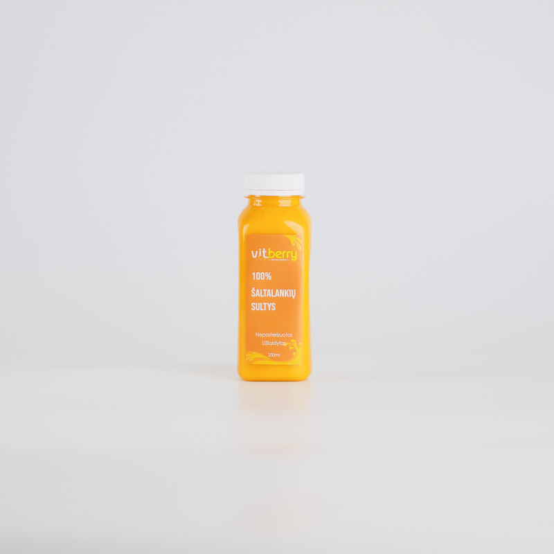 Šaltalankių nepasterizuotos sultys 250 ml