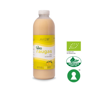 Ekologiškas avižų raugas su svarainiais 1l