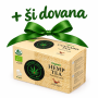 Ekologiška kanapių žiedų arbata + dovana