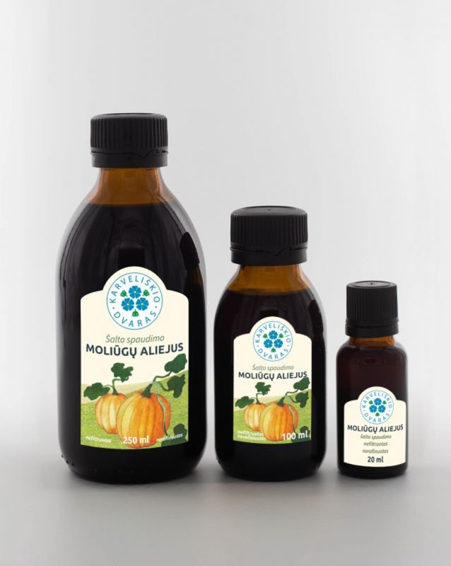 Moliūgų aliejus - 250 ml