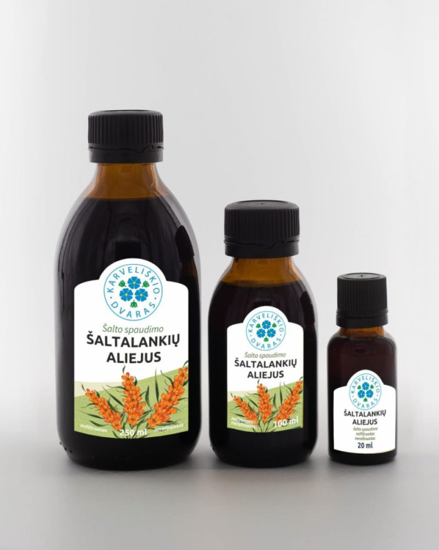 Šaltalankių aliejus - 100 ml