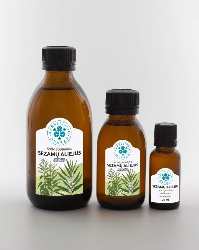 Sezamų aliejus - 250 ml
