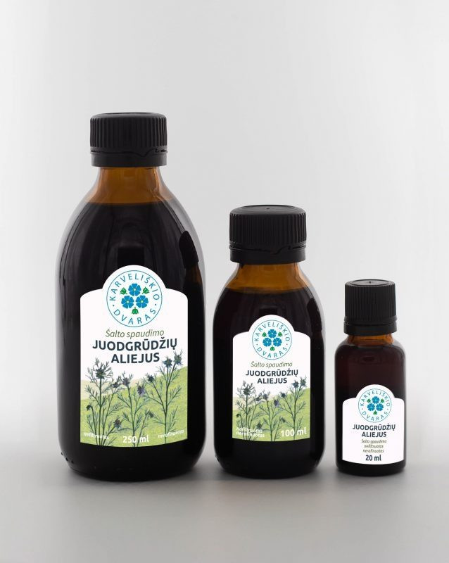Juodgrūdžių aliejus 100 ml