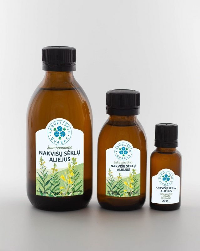 Nakvišų sėklų aliejus - 100 ml